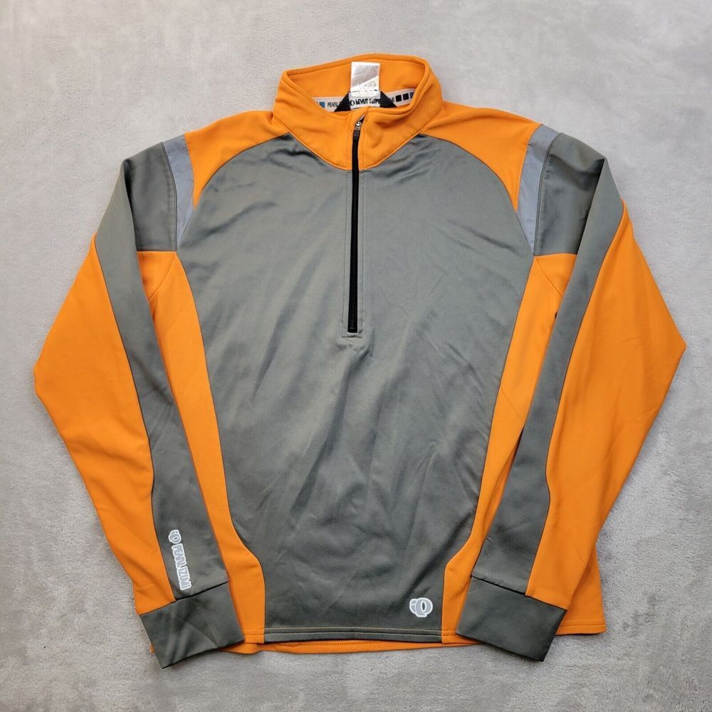 Pearl Izumi Jacket Mens Medium 1/4 Zip Coat Cycling Racing Bike Vintage Adult M